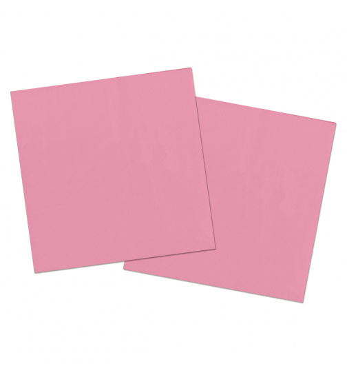 Baby Servietten Rosa 33x33cm - 20 Stück
