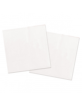 Weiße Servietten 33x33cm - 20 Stück