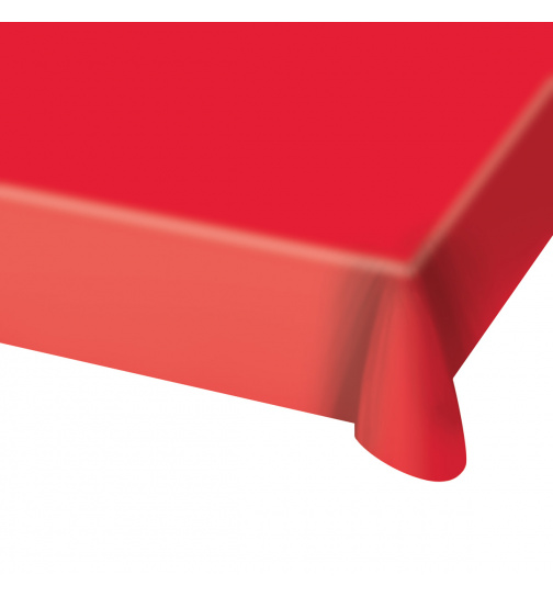 Rote Tischdecke - 130x180 cm