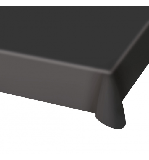 Tischdecke Schwarz - 130x180 cm