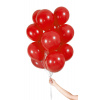 Rote Ballons mit Geschenkband 23cm - 30 Stück