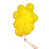 Gelbe Ballons mit Geschenkband 23cm - 30 Stück