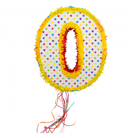 Pinata Zahl 0 - 49 cm