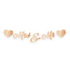 Hochzeit Buchstabengirlande „Just Married“ Roségold