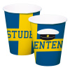 Pappbecher - Studentenparty - 250 ml - 8 Stück