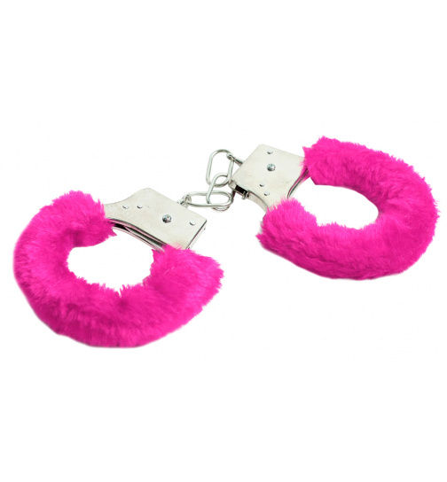 Sexy Rosafarbene Handschellen