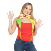 Clown Hosenträger mit Fliege Erwachsene