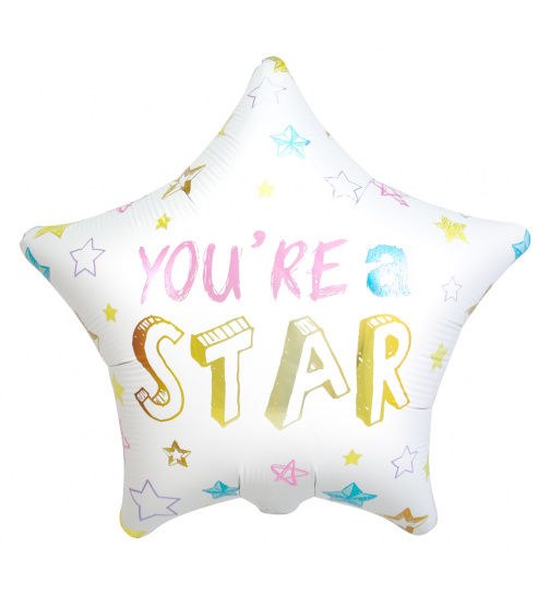 Folienballon Youre A Star - 45cm