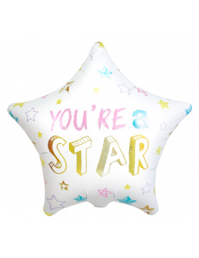 Folienballon Youre A Star - 45cm