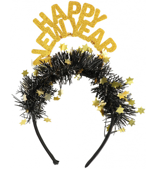 Tiara Happy New Year Gold
