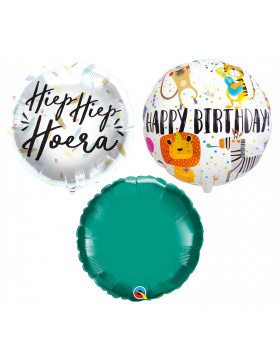 Blumenstrauß-Folienballons - "Happy...