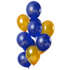 Ballons Elegant True Blue 33cm - 12 Stück