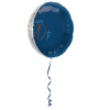 Folienballon Elegant True Blue 70 Jahre - 45cm