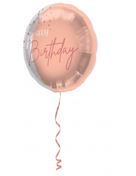 Folienballon Elegant Lush Blush - 45cm