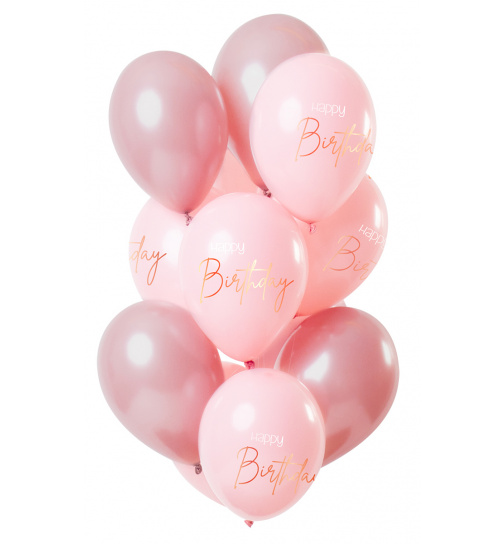 Ballons Elegant Lush Blush 33cm - 12 Stück