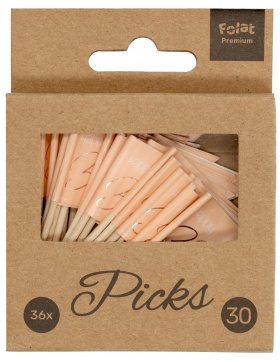 Partypicker Elegant Lush Blush 30 Jahre - 36 Stück