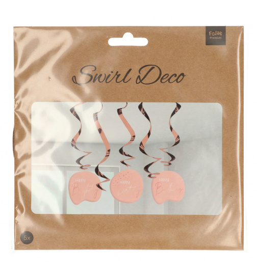 Hängedeko Elegant Lush Blush - 5 Stück