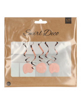 Hängedeko Elegant Lush Blush 18 Jahre - 5 Stück