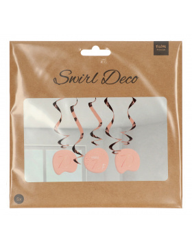 Hängedeko Elegant Lush Blush 70 Jahre - 5 Stück