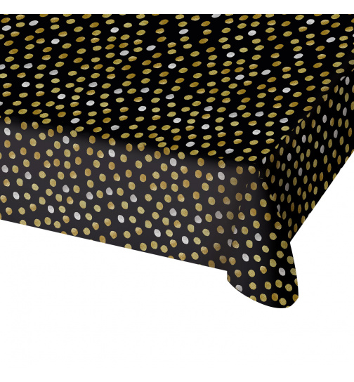 Tischdecke Glossy Black - 130x180 cm