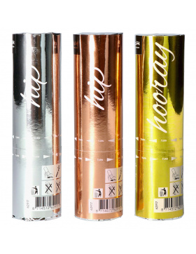 Set mit 3 Konfetti-Kanonen Schimmer - 15cm