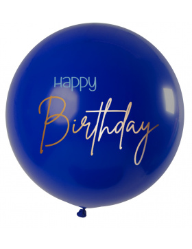 Ballon Elegant True Blue XL - 80cm