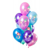 Ballons Meerjungfrau Mehrfarbig - 33cm - 12 Stück
