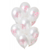 Ballons Love is in the air Metallic 30cm - 12 Stück