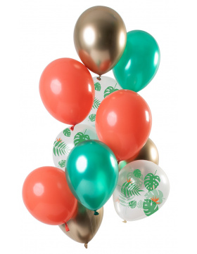 Ballons Tropical Gem 33cm - 12 Stück