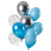 Ballons Aquamarine 33cm - 12 Stück
