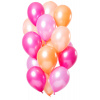 Ballons Peachy Flamingo Metallic 33cm - 15 Stück