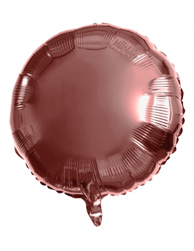 Folienballon Rund Bronze - 45 cm