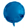 Folienballon Rund Blau - 45 cm