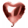 Folienballon Herzförmig Bronze - 45 cm