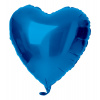 Folienballon Herzförmig Blau - 45 cm