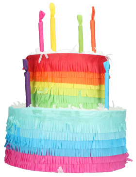 Pinata-Kuchen Rainbow Bday - 25x23cm