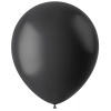 Ballons Midnight Black Matt 33cm - 50 Stück