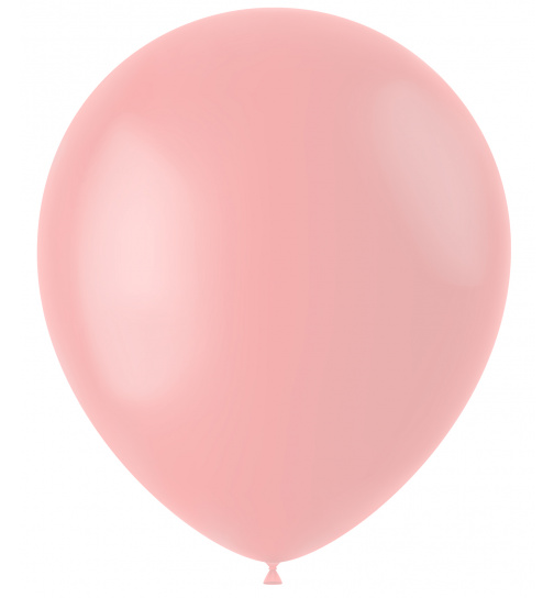 Ballons Powder Pink Matt 33cm - 100 Stück