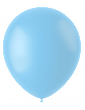 Ballons Powder Blue Matt 33cm - 100 Stück