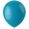 Ballons Calm Turquoise Matt 33cm - 100 Stück