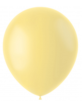 Ballons Powder Yellow Matt 33cm - 10 Stück
