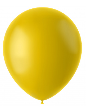 Ballons Tuscan Yellow Matt 33cm - 10 Stück