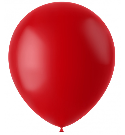 Ballons Ruby Red Matt 33cm - 10 Stück