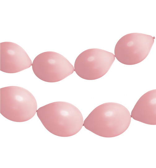 Ballons für Ballongirlande Powder Pink Matt 33cm - 8 Stück