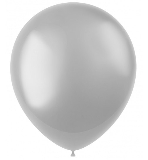 Ballons Moondust Silver Metallic 33cm - 10 Stück
