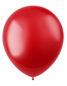 Ballons Radiant Fiery Red Metallic 33cm - 50 Stück