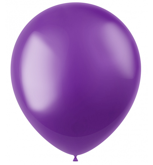 Ballons Radiant Violet Purple Metallic 33cm - 50 Stück
