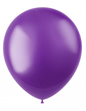 Ballons Radiant Violet Purple Metallic 33cm - 50 Stück