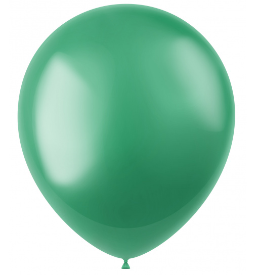 Ballons Radiant Regal Green Metallic 33cm - 100 Stück