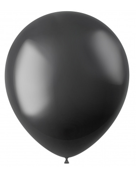 Ballons Radiant Onyx Black Metallic 33cm - 100 Stück